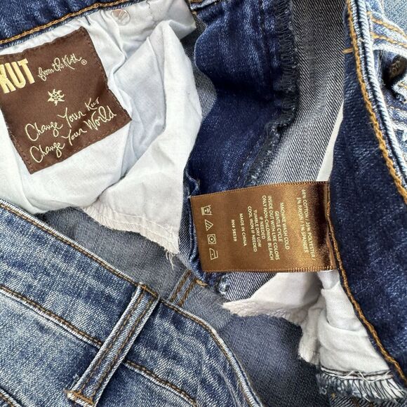 Kut From The Cloth Womens Jeans Sz 6 Katy Boyfriend Hi Rise Straight Ankle - Picture 4 of 5